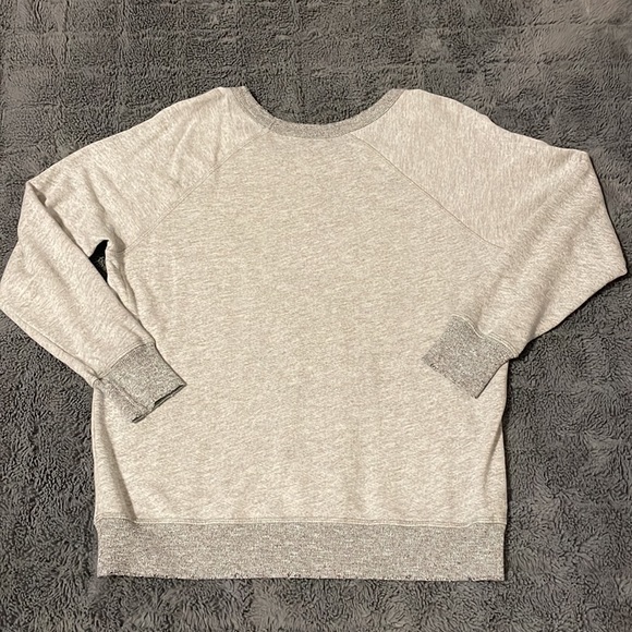 NWOT n:PHILANTHROPY gray distressed sweatshirt - Picture 9 of 9